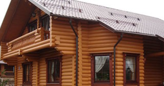 Строительство дома из оцилиндрованного бревна в Солнечногорске - от 135577 рублей
