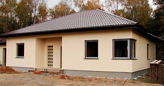 Одноэтажный дом из газобетона под ключ: стоимость от 135577 рублей в Солнечногорске